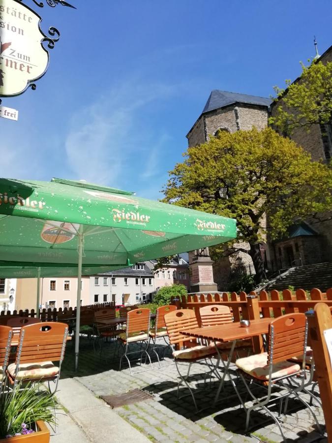 Gaststätte&Pension Zum Türmer Annaberg-Buchholz Exterior foto